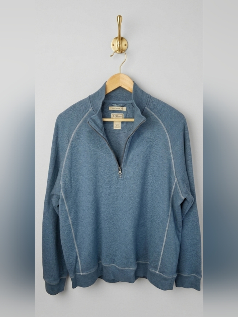 L.L. Bean Quarter Zip Pullover Size XL